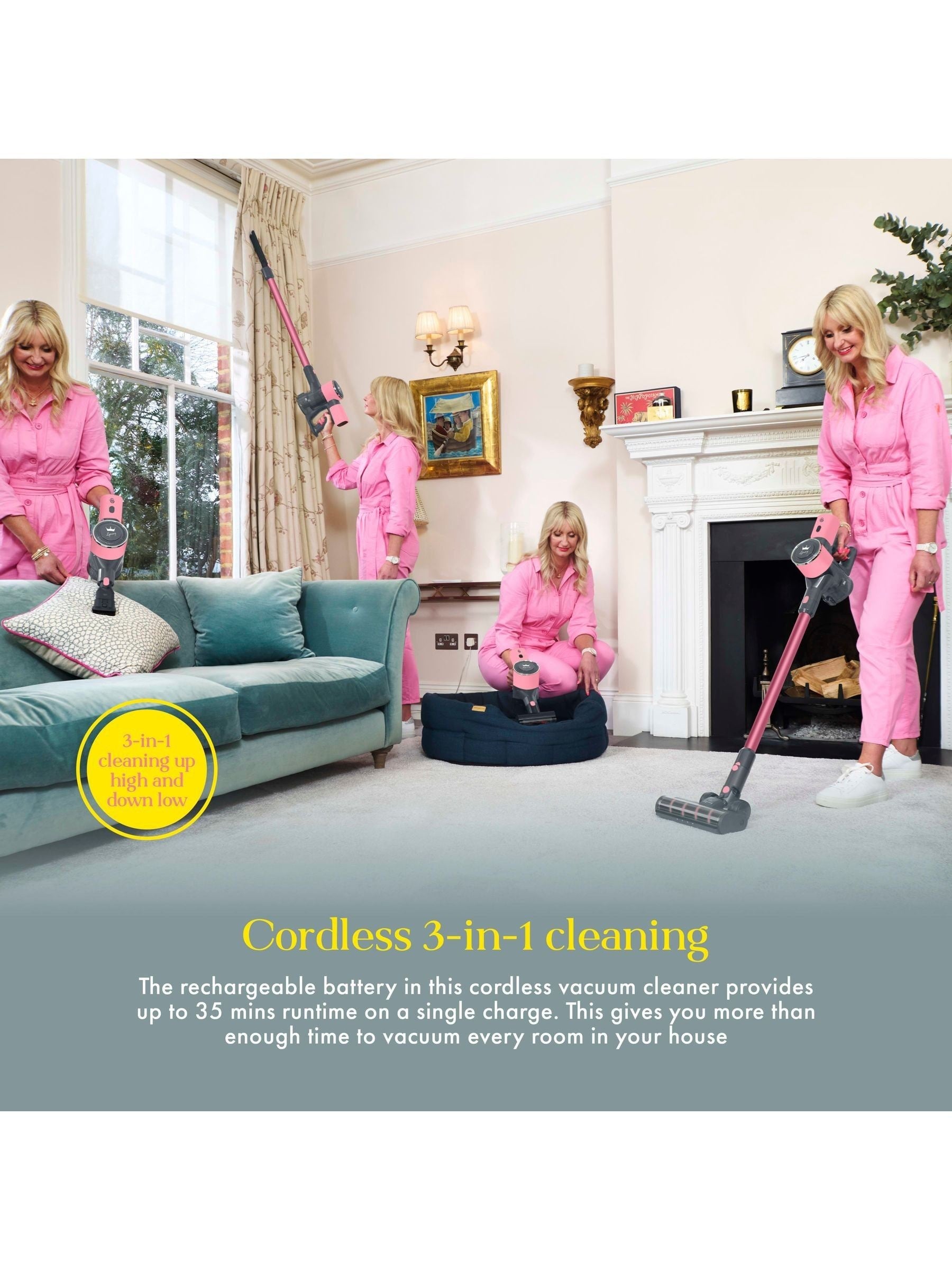 Swan cordless vacuum Queen of Clean, imported from the UK