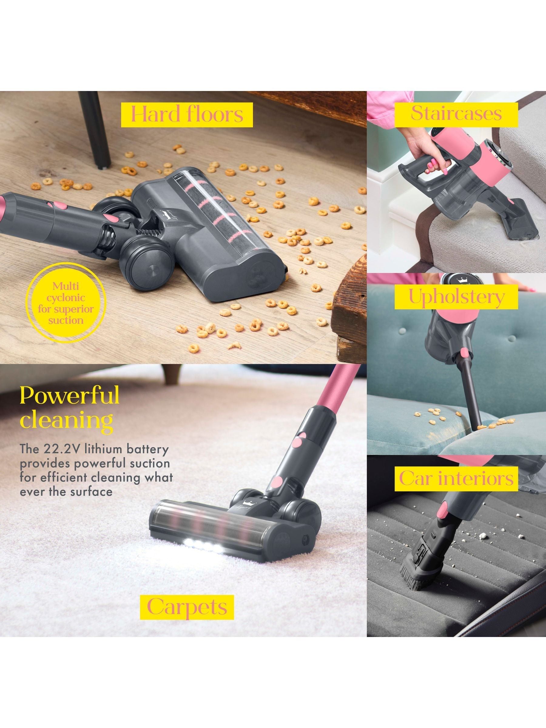Swan cordless vacuum Queen of Clean, imported from the UK