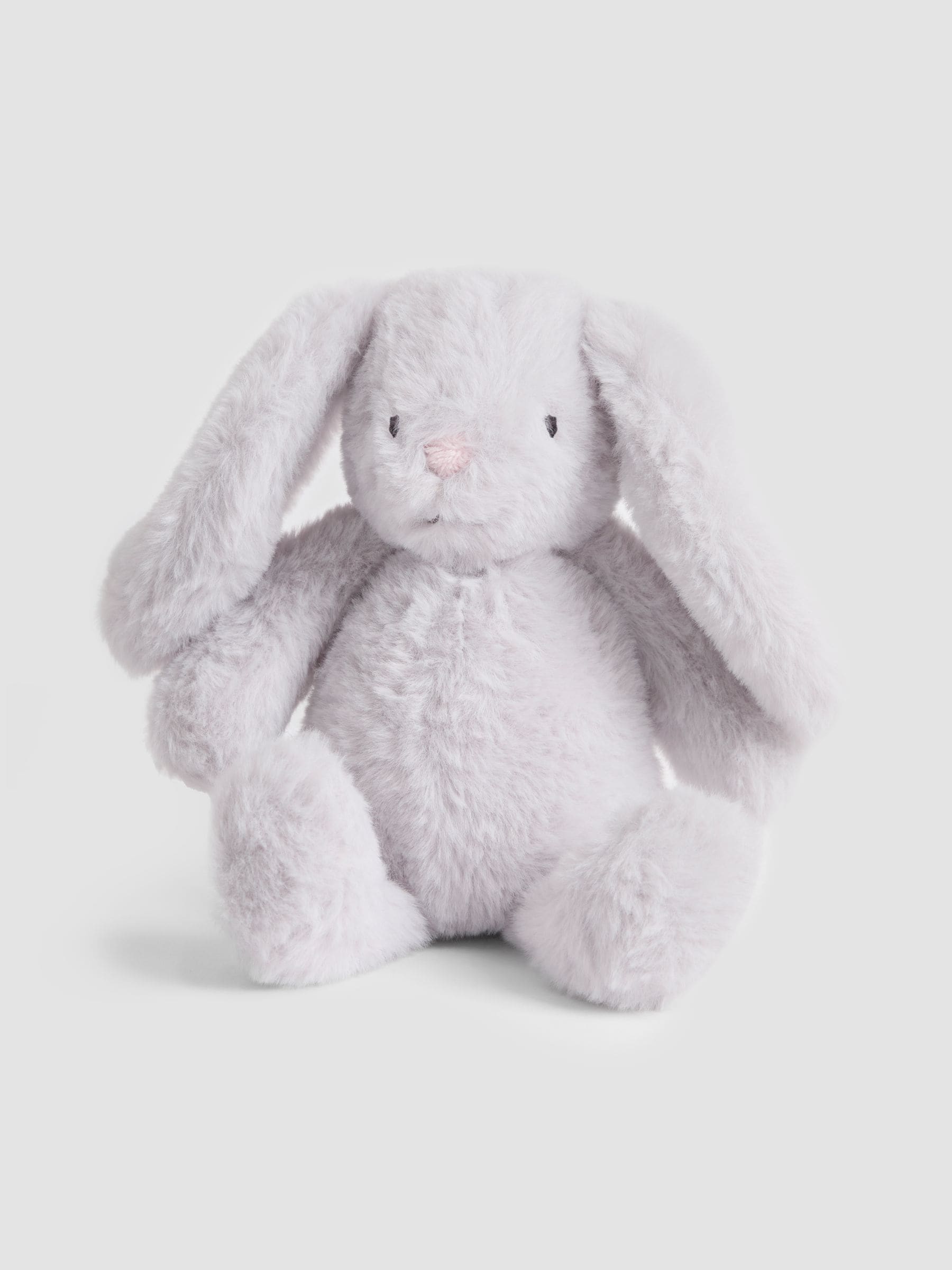 JoJo Maman Bébé Mabel Grey Bunny Soft Toy Plushie - Small