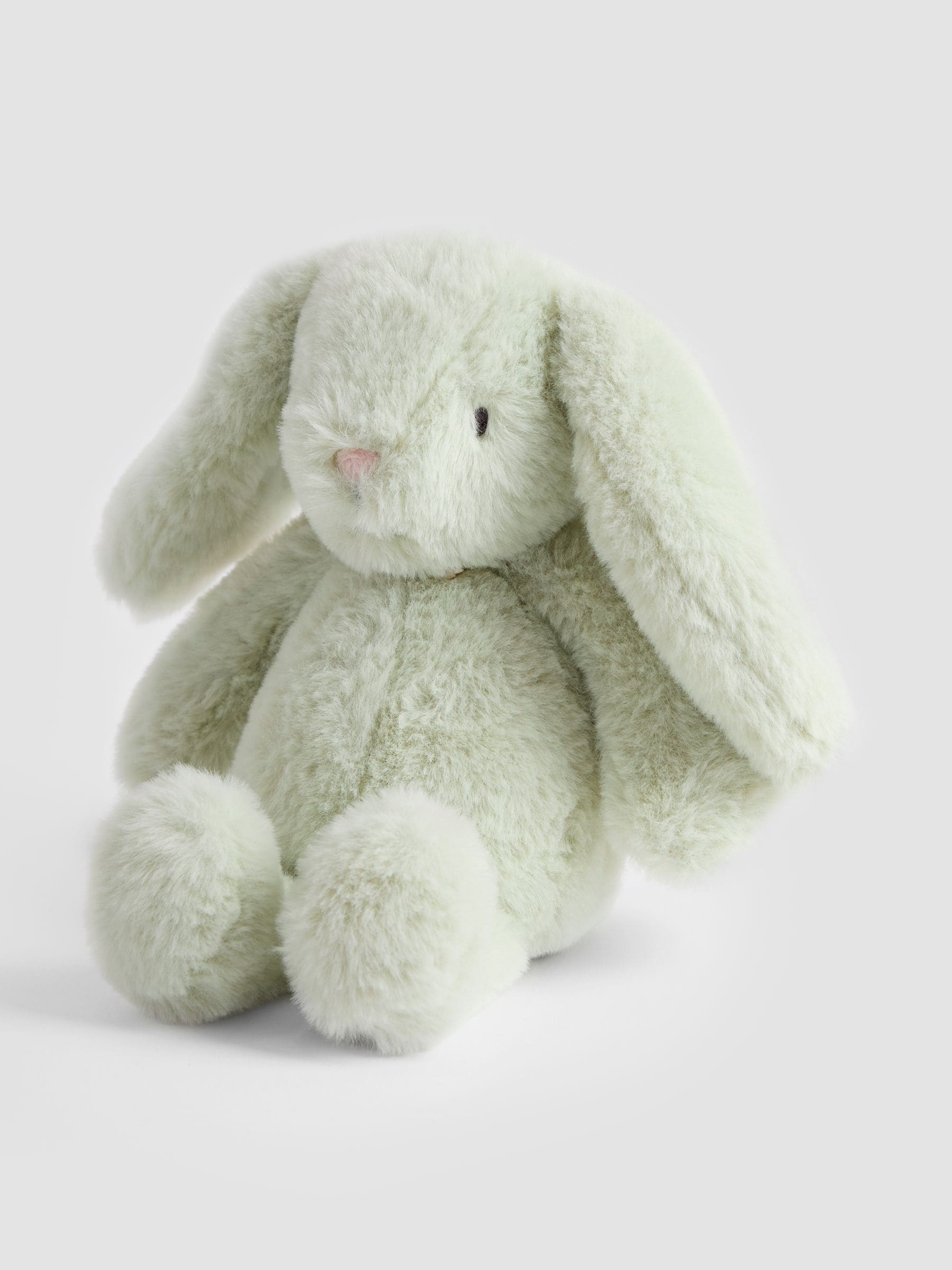 JoJo Maman Bébé Matcha Green Bunny Soft Toy Plushie - Small