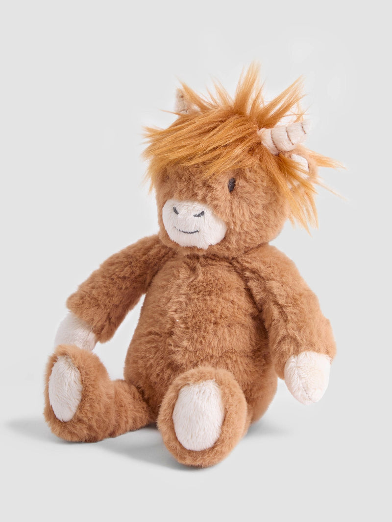 JoJo Maman Bébé highland cow plush toy small - British product