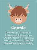 JoJo Maman Bébé highland cow plush toy small - British product