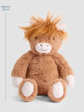 JoJo Maman Bébé highland cow plush toy small - British product