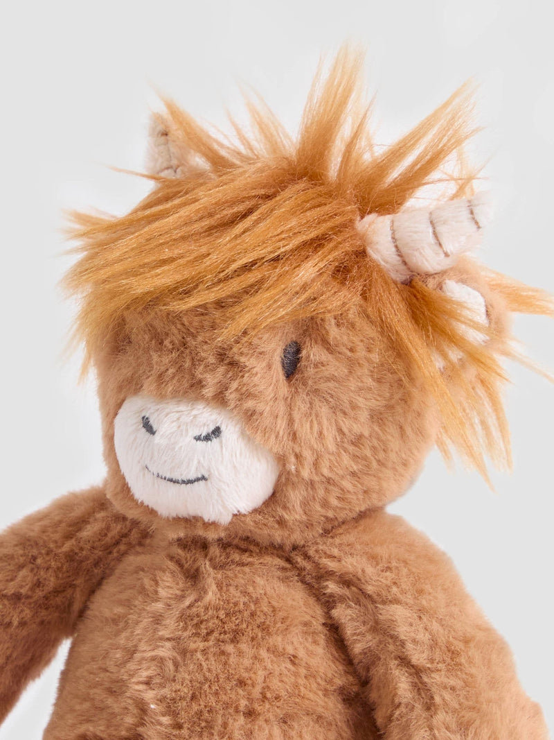 JoJo Maman Bébé highland cow plush toy small - British product