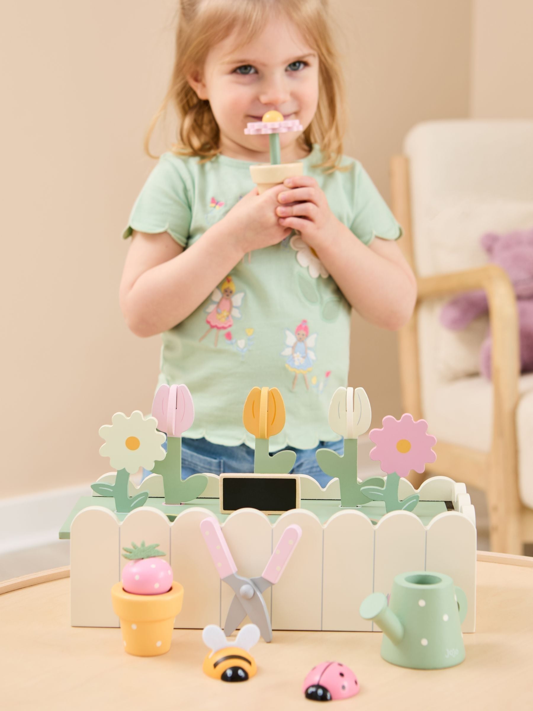 Jojo Maman Bébé flower garden set - British product