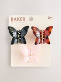 Ted Baker butterfly claw clips 3-pack, imported from the UK