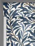 William Morris At Home roller blind Willow Bough midnight blue made to measure, UK version