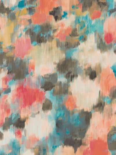 Next Harlequin CoralTurquoise Exuberance Wallpaper Sample- Buy online at McGrocer