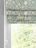 William Morris Blue Double Bough roman blind, UK version