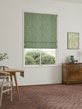 William Morris roman blind Acorn eucalyptus green, UK version