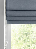 William Morris roman blind River Blue (British brand)