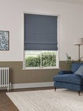 William Morris roman blind River Blue (British brand)