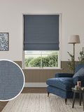 William Morris roman blind River Blue (British brand)