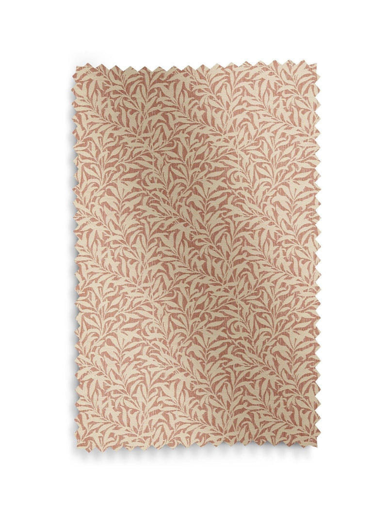 William Morris Willow Bough roman blind brick orange - British product