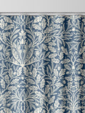 William Morris At Home River Blue Acorn curtains, UK version