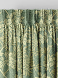 William Morris Apple Green Foliage made to measure curtains, UK version