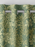 William Morris Apple Green Foliage made to measure curtains, UK version