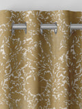 William Morris Compton Silhouette velvet curtains natural - British product