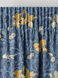 William Morris River Blue Iris made to measure curtains (British brand)