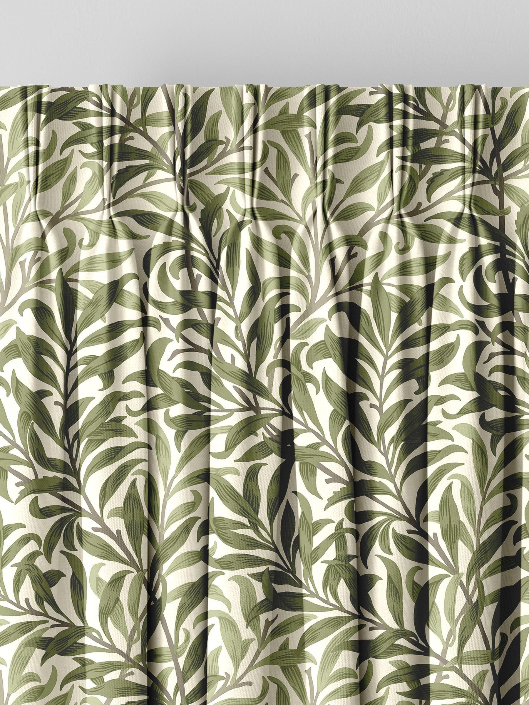 William Morris Moss Green Willow Bough curtains - British product