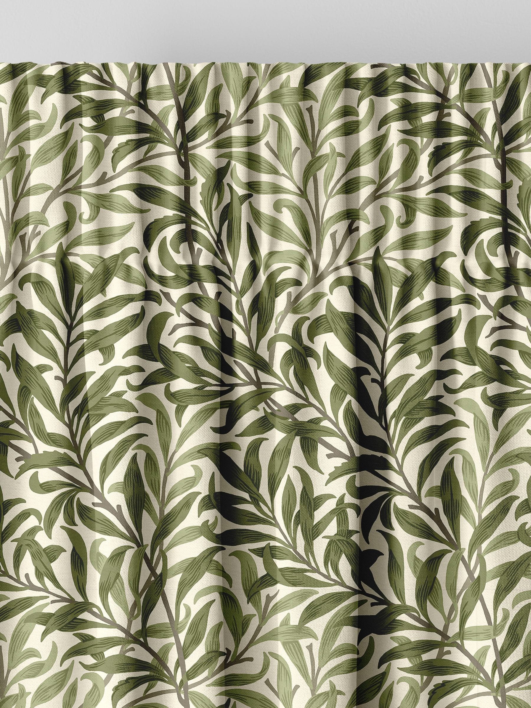 William Morris Moss Green Willow Bough curtains - British product