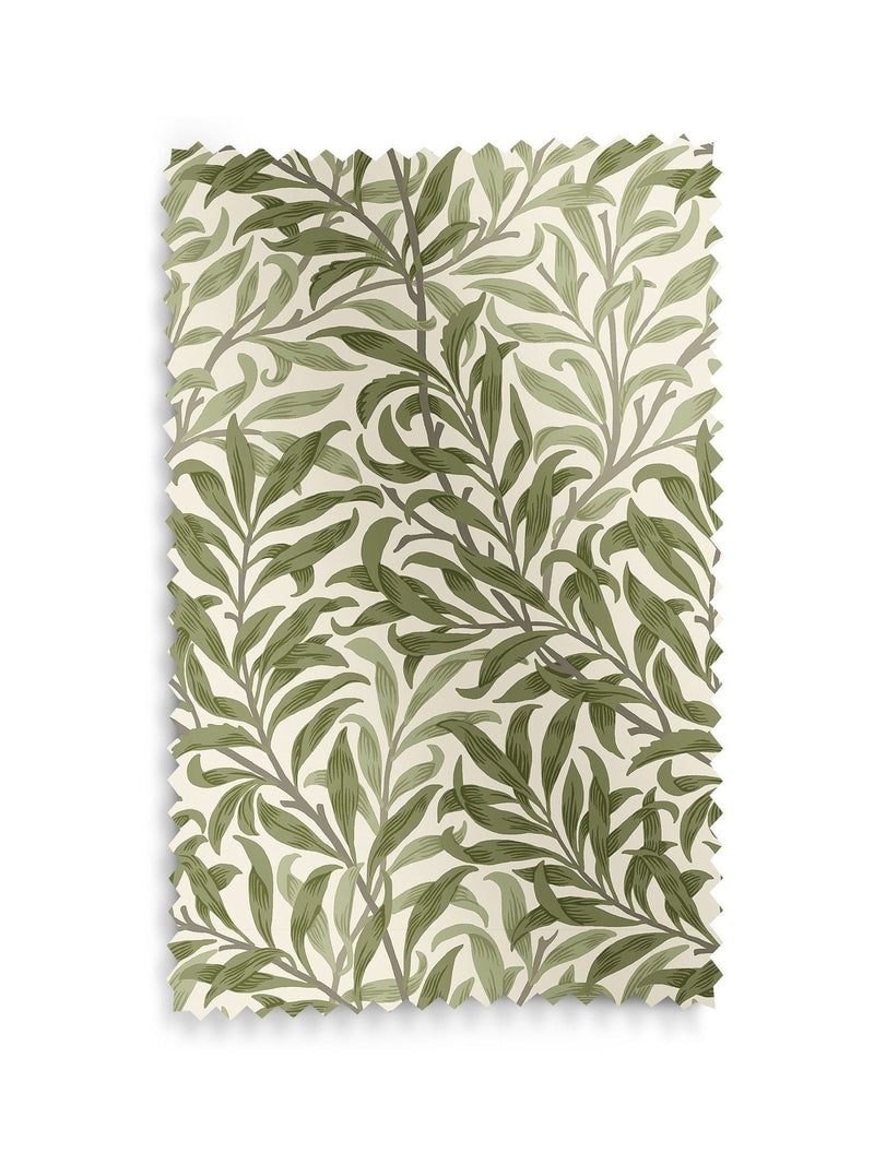 William Morris Moss Green Willow Bough curtains - British product
