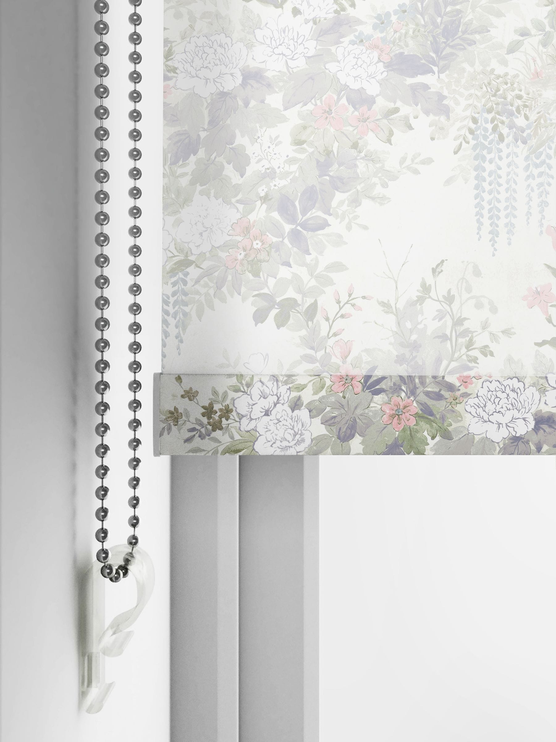 Laura Ashley sheer roller blind purple 820x1150mm - British product