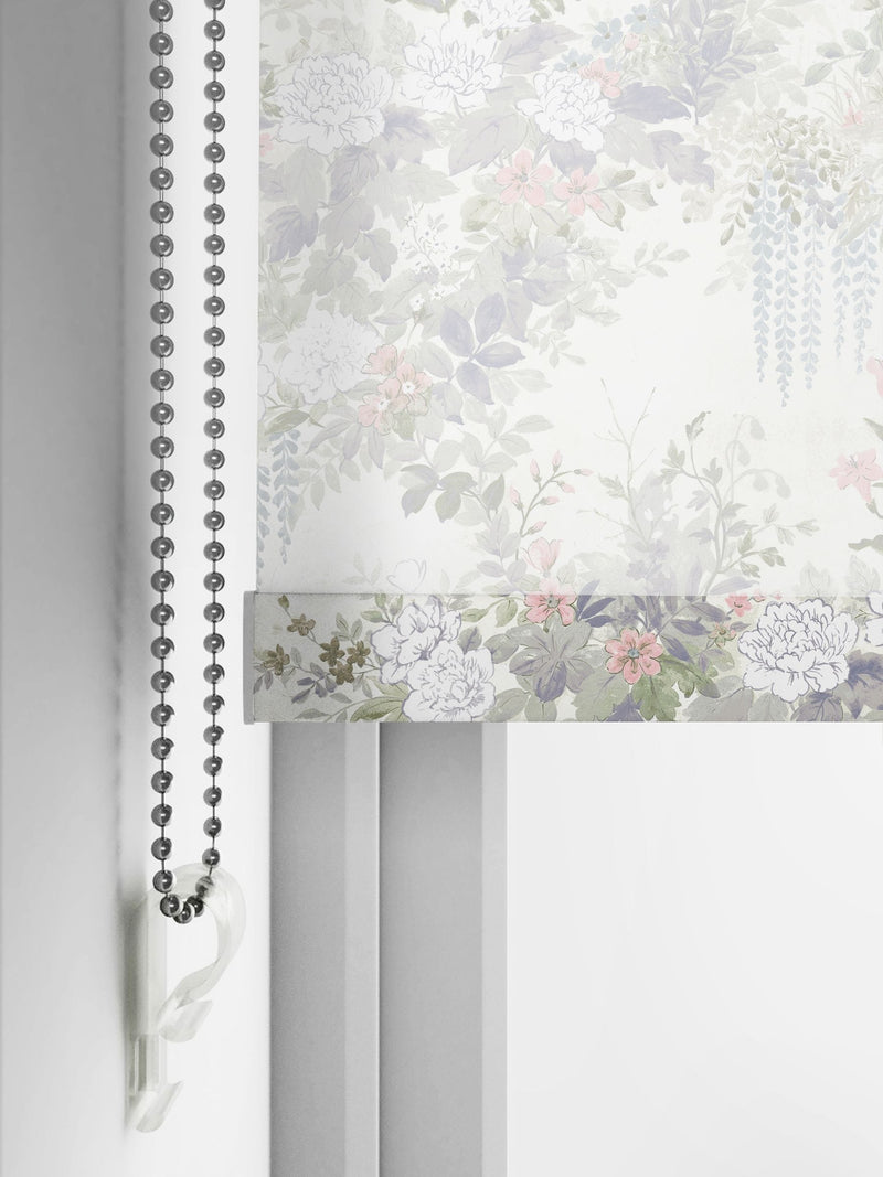 Laura Ashley sheer roller blind purple 820x1150mm - British product