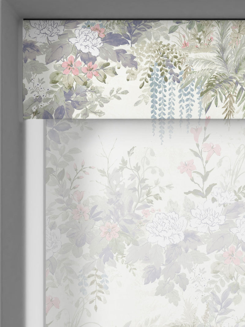 Laura Ashley sheer roller blind purple 820x1150mm - British product