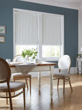 Laura Ashley Dusky Blue Farnworth Roman Blind - British product