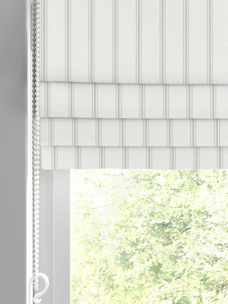Laura Ashley Natural Farnworth roman blind, UK version