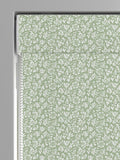Laura Ashley Moss Green Sweet Alyssum roman blind - British product