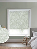 Laura Ashley Sage Green Lloyd Roman blind 770x440mm - British product