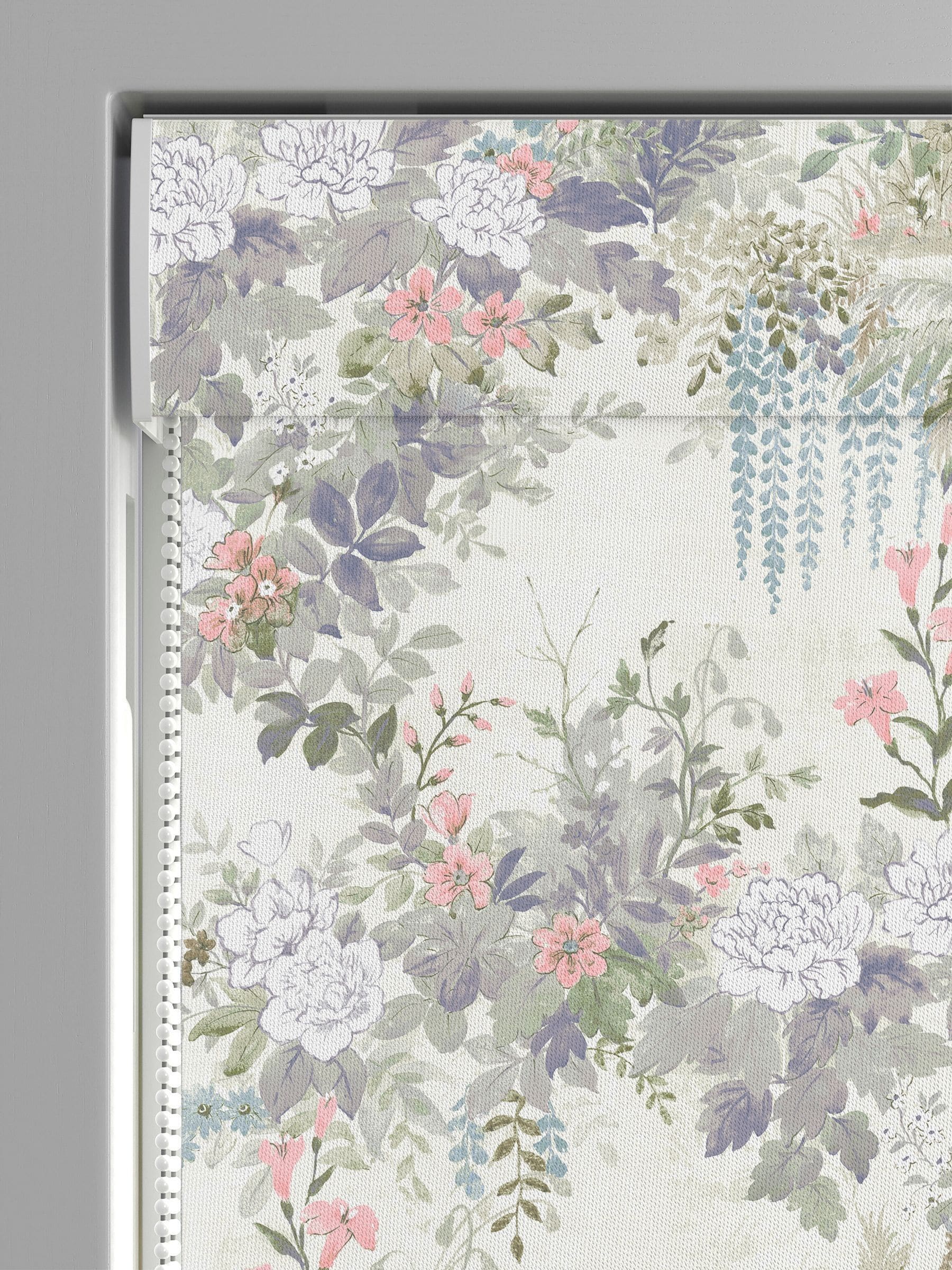 Laura Ashley purple roman blind Linlithgow 820x1150mm (British brand)
