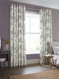 Laura Ashley purple Linlithgow made to measure curtains 100% cotton - British product