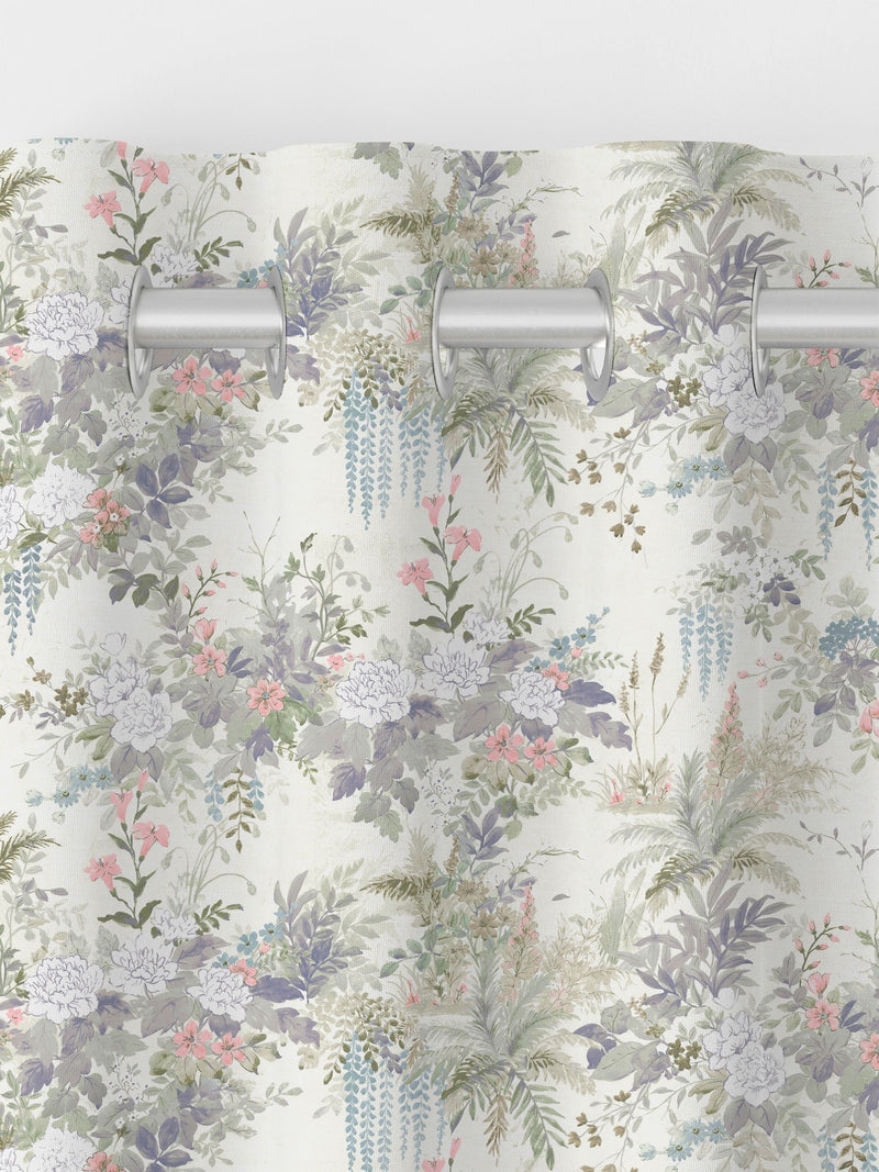 Laura Ashley purple Linlithgow made to measure curtains 100% cotton - British product