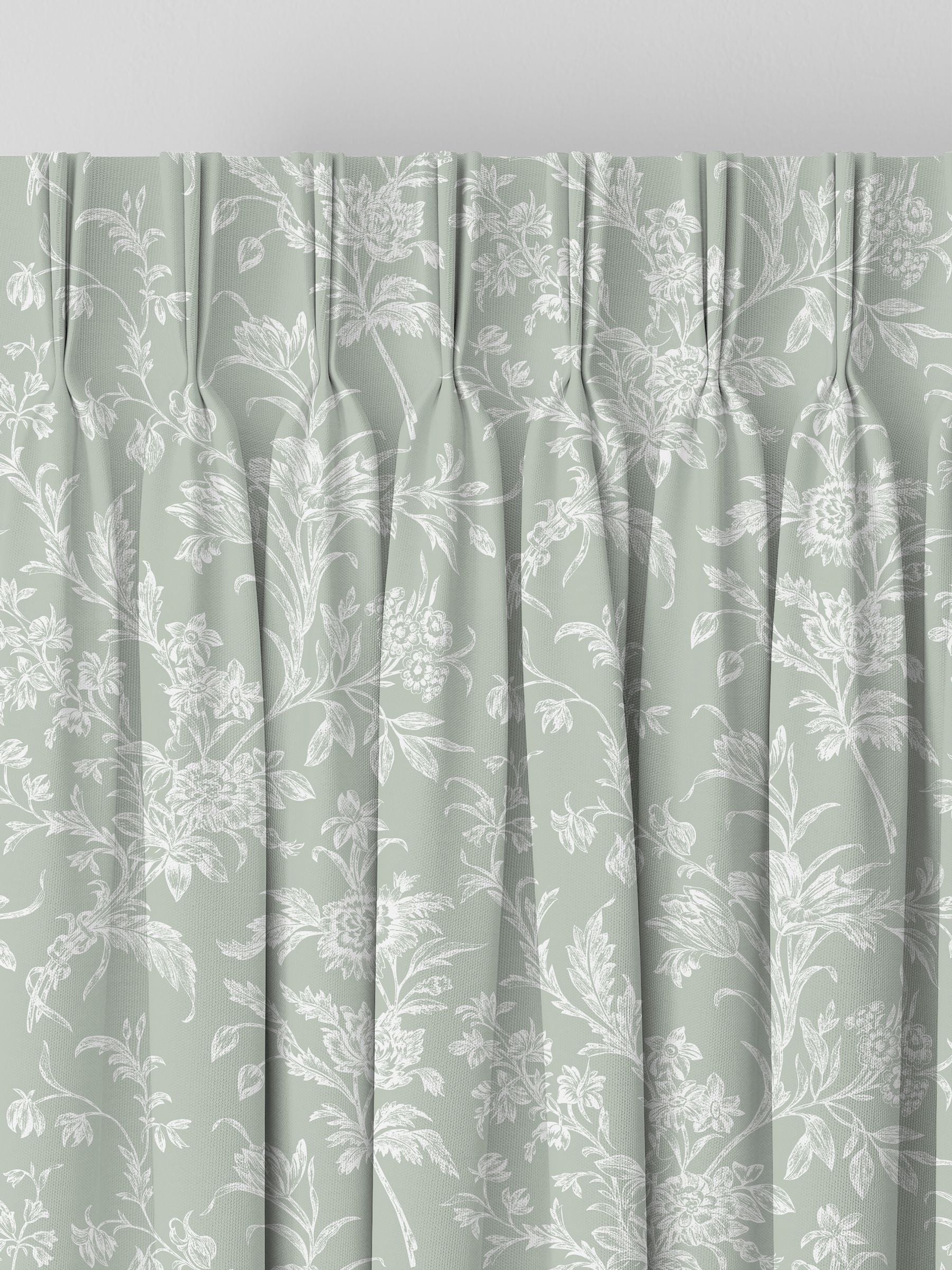 Laura Ashley Lloyd sage green curtains, imported from the UK