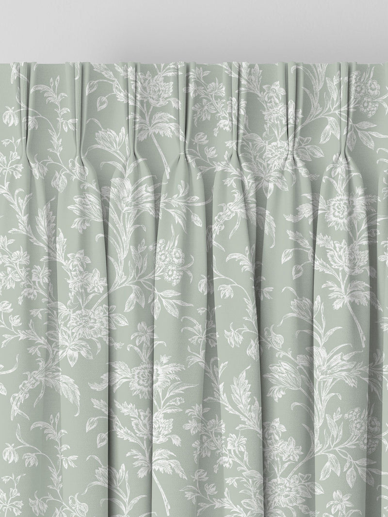 Laura Ashley Lloyd sage green curtains, imported from the UK