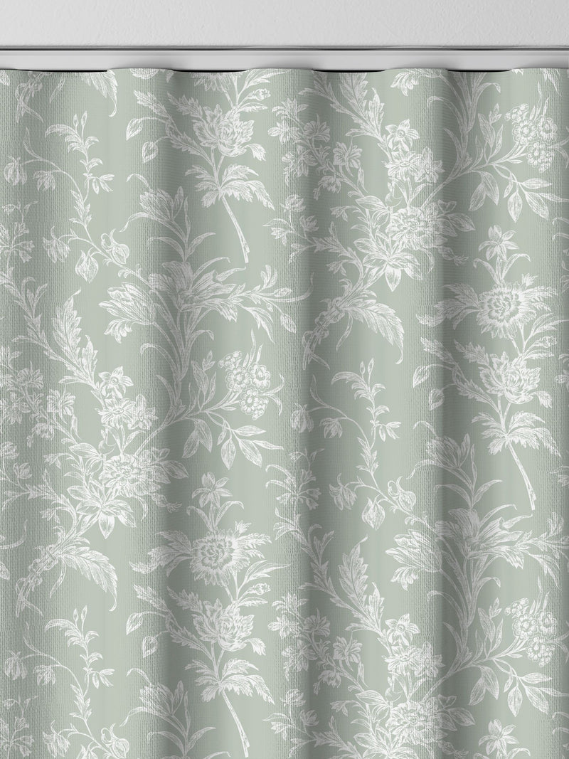 Laura Ashley Lloyd sage green curtains, imported from the UK