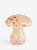 Mushroom feature light pink confetti glass (British brand)