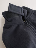 Navy pet fleece 100% polyester, imported from the UK