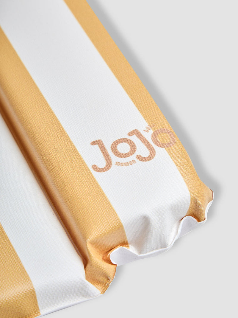 JoJo Maman Bébé ochre stripe changing mat 70x50cm, UK version