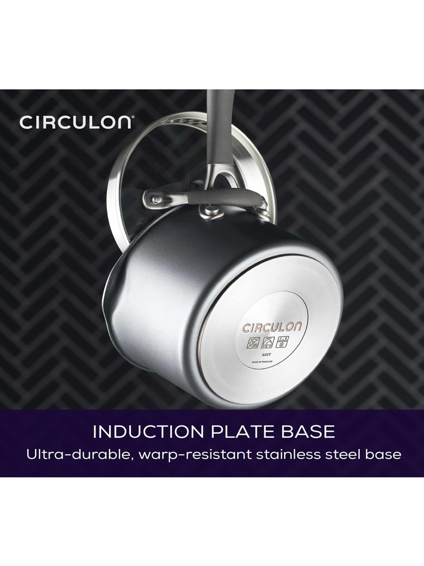 Circulon Grey Scratch Defense Extreme 16cm saucepan - British product