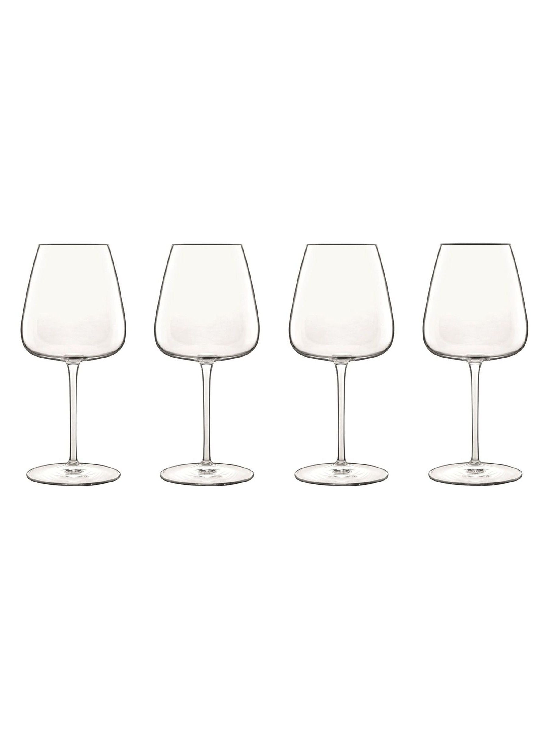 Luigi Bormioli Grey Talismano white wine glasses set of 6 450ml, UK version
