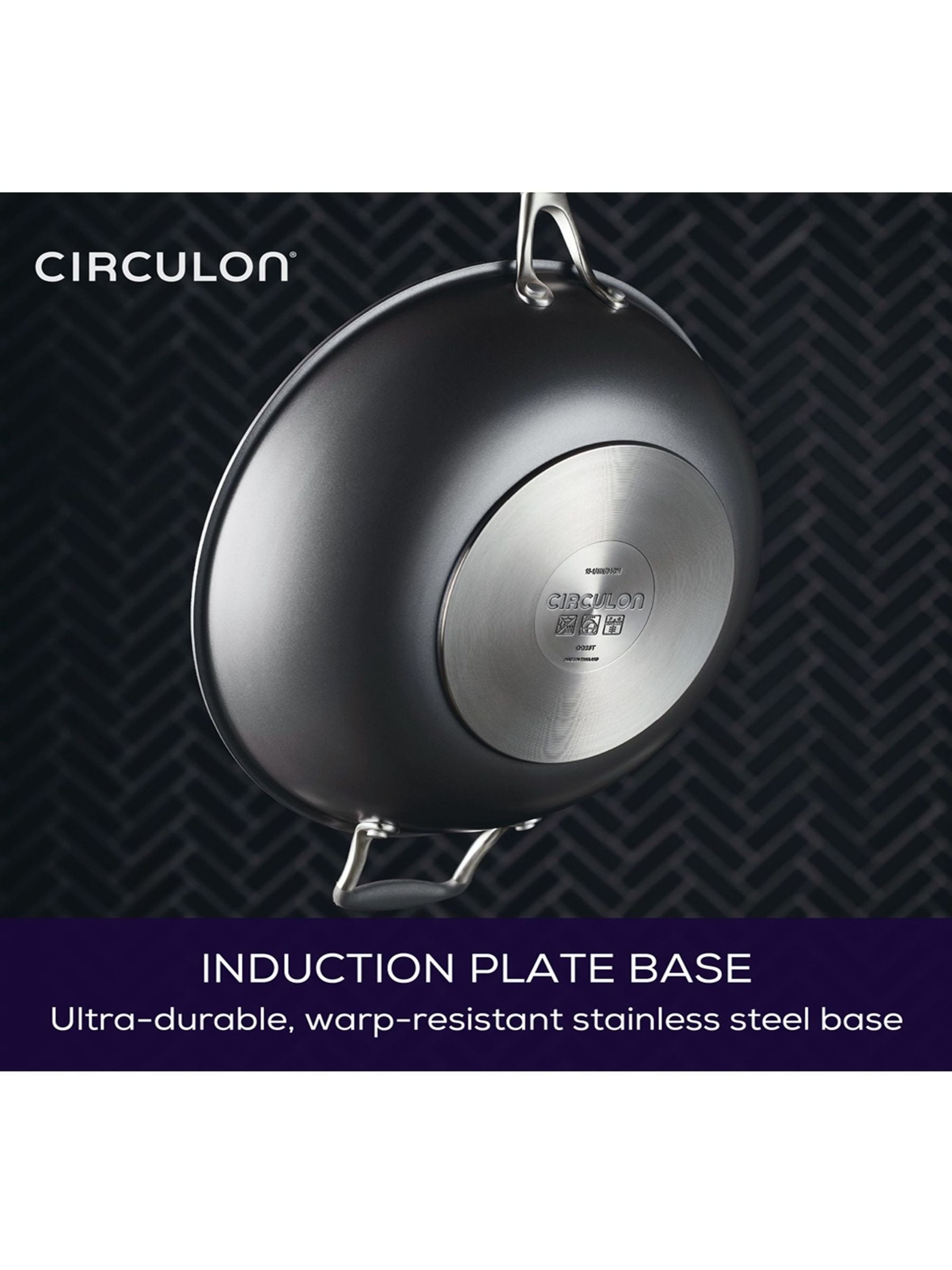 Circulon Grey Scratch Defense Extreme 34cm frying pan - British product