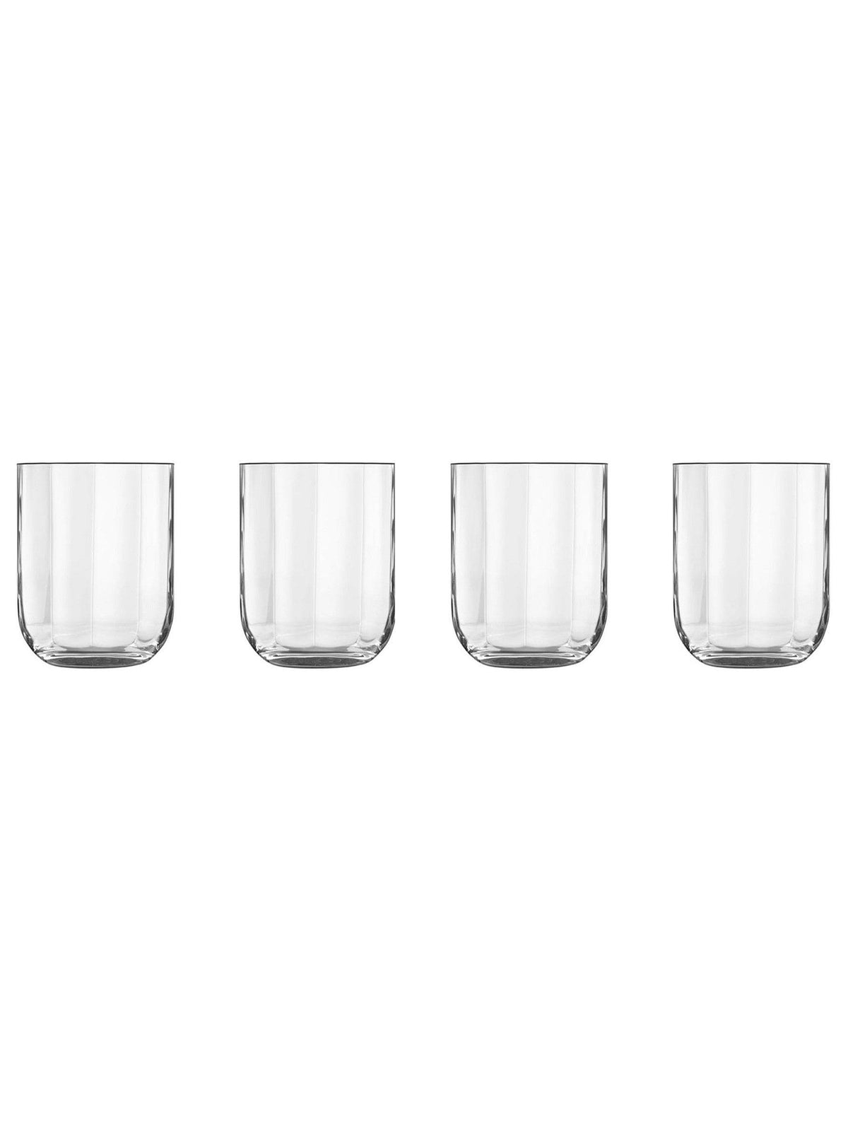 Luigi Bormioli grey jazz tumbler glasses set of 6 350ml, UK version