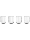 Luigi Bormioli grey jazz tumbler glasses set of 6 350ml, UK version