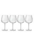 Luigi Bormioli Optica gin glasses set of 4, imported from the UK