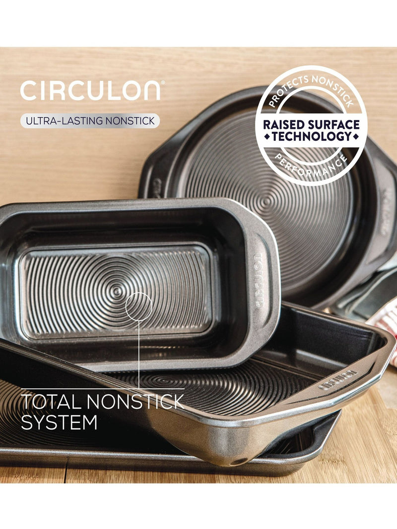 Circulon 5 Piece Grey Ultimum Bakeware Set - British product