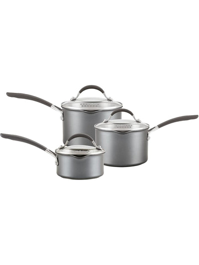 طقم قدور Circulon 3 قطع Grey ScratchDefense Extreme غير لاصق من Next - اشترِ عبر الإنترنت من McGrocer